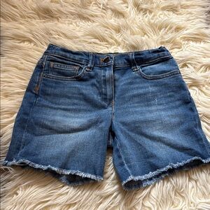 Crewcuts girl’s cowgirl jean shorts